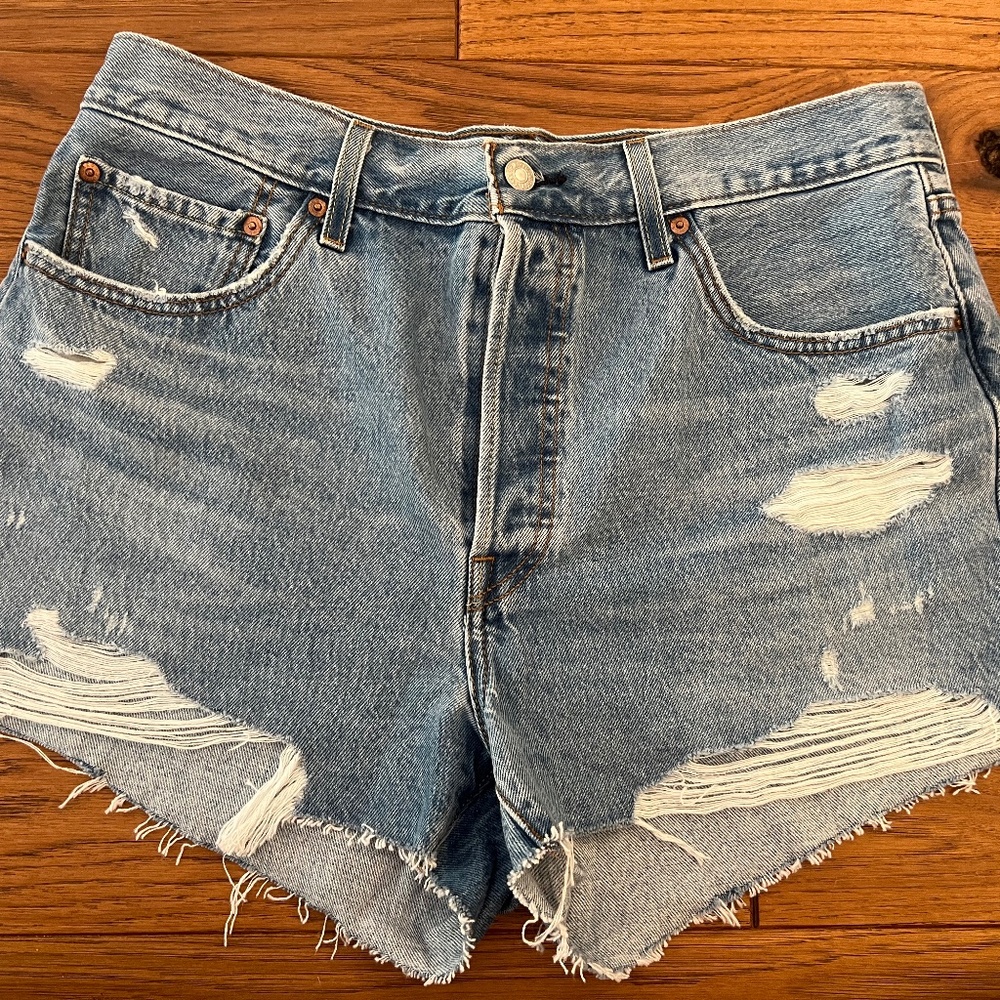Levi's 501 ORIGINAL FIT HIGH RISE WOMEN'S SHORTS